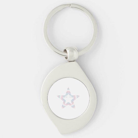sterlogo op sleutelhanger (Voorkant)