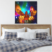 Stermot Canvas Afdruk (Insitu (Slaapkamer))