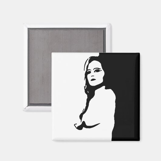 Stern Face Magneet (Voorkant / Achterkant)