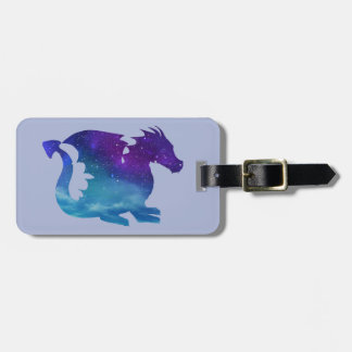 Sterne Galaxis Drache Stars Galaxy Dragon Bagagelabel
