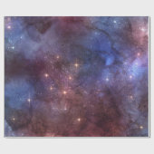 Sternenhimmel/ Universum Muster Geschenkpapier Cadeaupapier (Vlak)