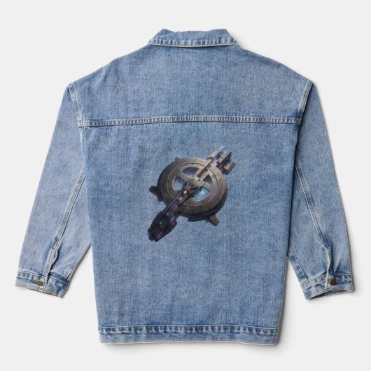 Sternenpfad – Reise durch das Universum´14 Denim Jacket (Achterkant)