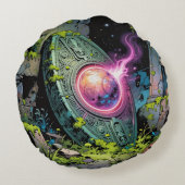 Sternenpfad – Reise durch das Universum´1 Rond Kussen (Achterkant)