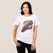 Sternenpfad – Reise durch das Universum´6 Tri-Blend Shirt (Voorkant volledig)