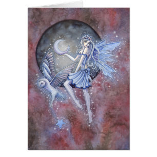 Sterneverzamelaars Fee en Uil Fantasie Kunst