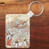 Sternzeichen Löwe Schlüsselanhänger Sleutelhanger (Achterkant)