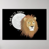 Sternzeichen - Poster Löwe (Voorkant)