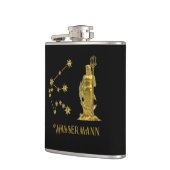 Sternzeichen Wassermann -  Heupfles (Links)