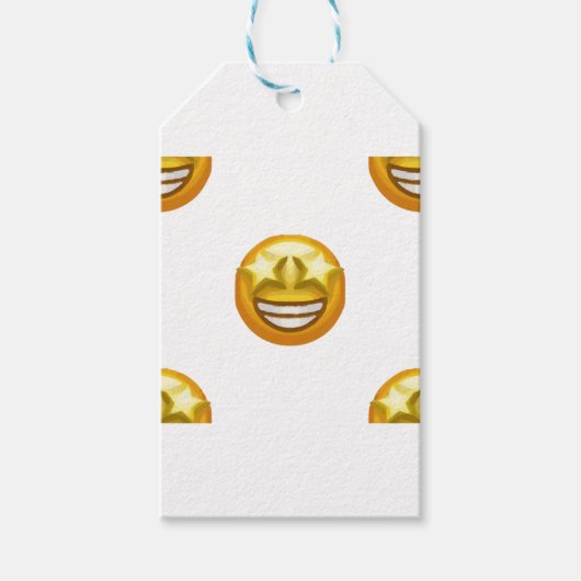 sterogen emoji cadeaulabel (Voorkant)