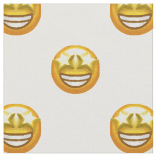 sterogen emoji fabric stof