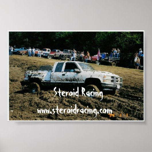 Steroid Racing Poster (Voorkant)
