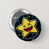 sterplexus-knop ronde button 5,7 cm (Voorkant /achterkant)