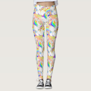 Sterre en Regenboog Eenhoorn Prinses van het Bos Leggings