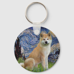 Sterre Nachten - Akita Inu Sleutelhanger