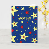 Sterren Administratieve Professionals Dag Kaart (Gele Bloem)