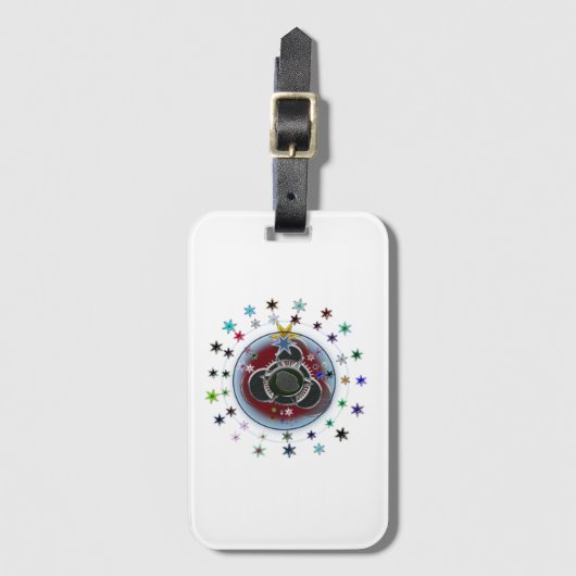 Sterren Bagagelabel (Voorkant (verticaal))