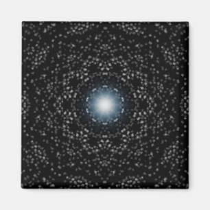 Sterren bezaaid nacht caleidoscoop magneten