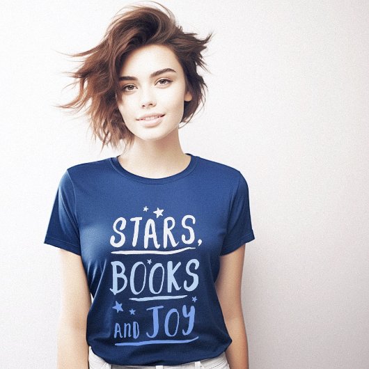 Sterren Boeken Joy Happy T-shirt