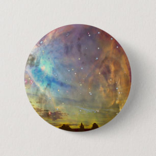 Sterren boven Orion Ronde Button 5,7 Cm