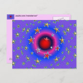 Sterren Briefkaart (Voorkant / Achterkant)