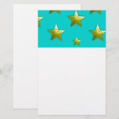 Sterren Briefpapier (Voorkant / Achterkant)