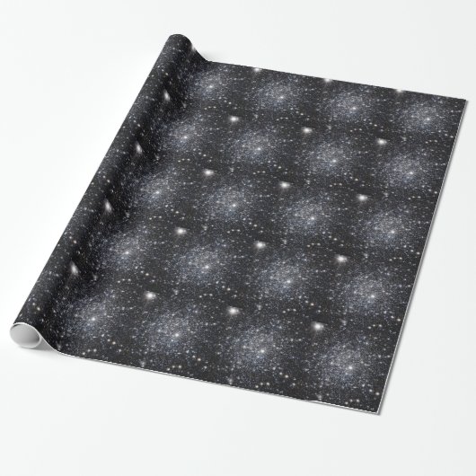 Sterren Cadeaupapier (Uitgerold)