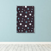 Sterren Canvas Afdruk (Insitu (Houten vloer))