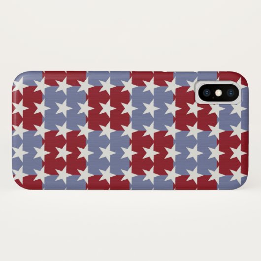 Sterren Case-Mate iPhone Case (Achterkant (horizontaal))