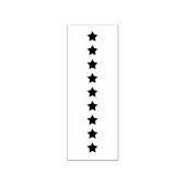 sterren Checklist bullet journaal Journaalstempel Rubberstempel (Afrduk)