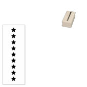 sterren Checklist bullet journaal Journaalstempel Rubberstempel (Gestempeld)