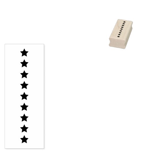 sterren Checklist bullet journaal Journaalstempel Rubberstempel (Gestempeld)
