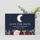Sterren de datum bewaren save the date (Staand voorkant)