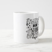 Sterren die ze voor je schenen extra grote beker (Voorkant rechts)