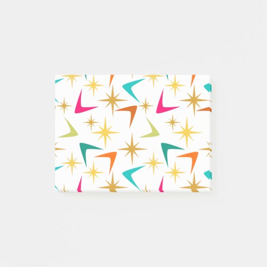 Sterren en boommerangs post-it® notes (Voorkant)