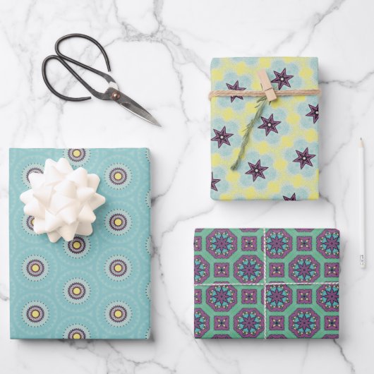 Sterren en cirkels Paper Pack 66b (Voorkant)