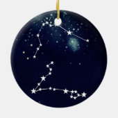 Sterren en de kleine prinsesversieringen keramisch ornament (Achterkant)