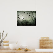 Sterren en kraaien poster (Keuken)