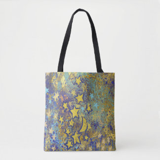 Sterren en Moon Tote Bag