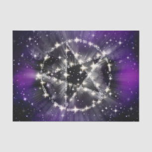Sterren en pentagram weefselpapier tissuepapier