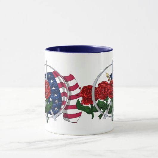 Sterren en Rozen - Mok (Midden)