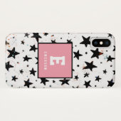 sterren en ruimtevaart - astronomisch patroon Case-Mate iPhone case (Achterkant (horizontaal))