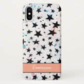 sterren en ruimtevaart - astronomisch patroon Case-Mate iPhone case (Achterkant)