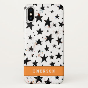 sterren en ruimtevaart - astronomisch patroon iPhone x hoesje