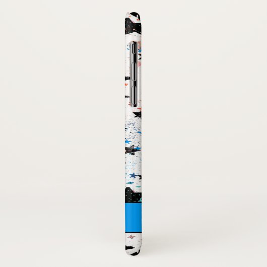 sterren en ruimtevaart - astronomisch patroon Case-Mate iPhone case (Achterkant/links)