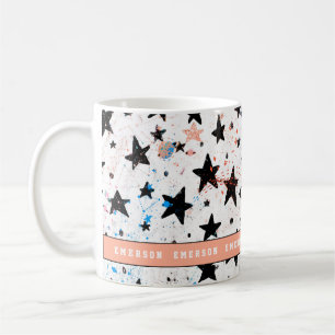 sterren en ruimtevaart - astronomisch patroon koffiemok