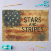 Sterren en strepen Abstracte Decoupage Papier (Craft)