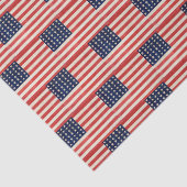  sterren en strepen Amerikaanse vlag Tissuepapier (Detail)