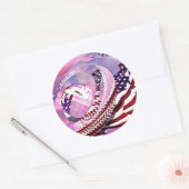 Sterren en strepen Envelope Seal en Sticker (Envelop)