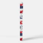 Sterren en Strepen Monogram Case-Mate iPhone Case (Achterkant / Rechts)