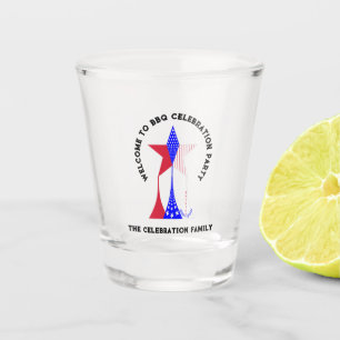 Sterren en strepen Patriot Shot Glas